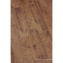 Suelo laminado de borde encerado 12.3mm HDF E1 AC3